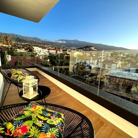 Lujoso Completo, Piscina, Terraza Con Vistas Al Teide アパート