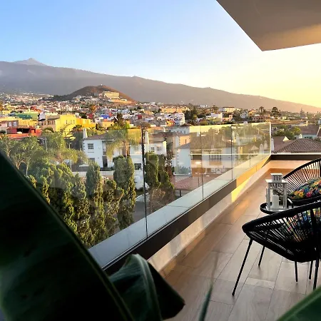 Appartement Lujoso Completo, Piscina, Terraza Con Vistas Al Teide Puerto de la Cruz (Tenerife)