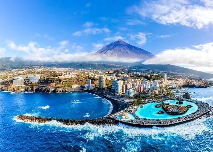 Lujoso Completo, Piscina, Terraza Con Vistas Al Teide *
