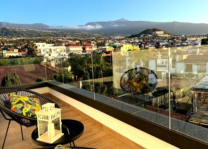 Lujoso Completo, Piscina, Terraza Con Vistas Al Teide
